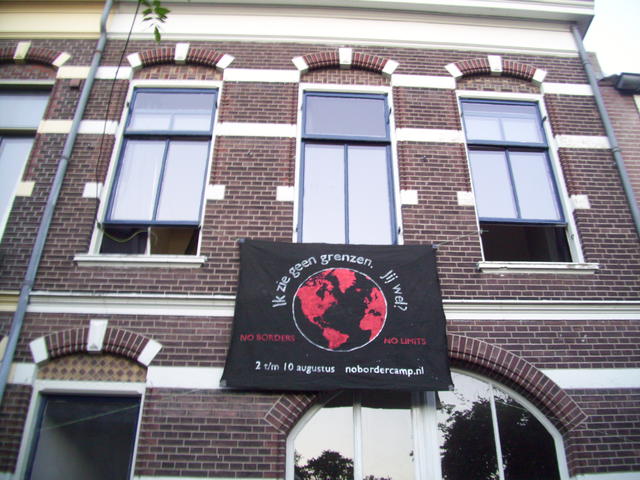Nog en spandoek in Nijmegen