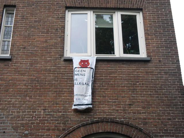 Het 3e spandoek in Nijmegen