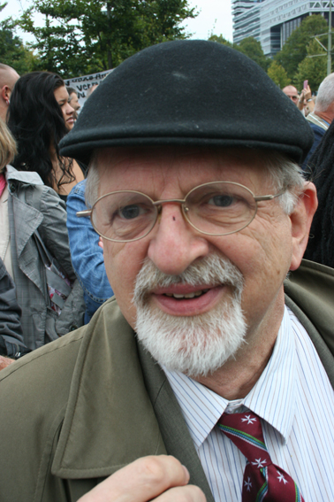 Jansen op PVV manifestatie 21 september 2013, Den Haag