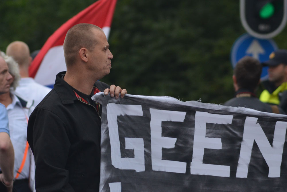 Johnboy Willemse van het Verenigd Nederlands Arisch Broederschap