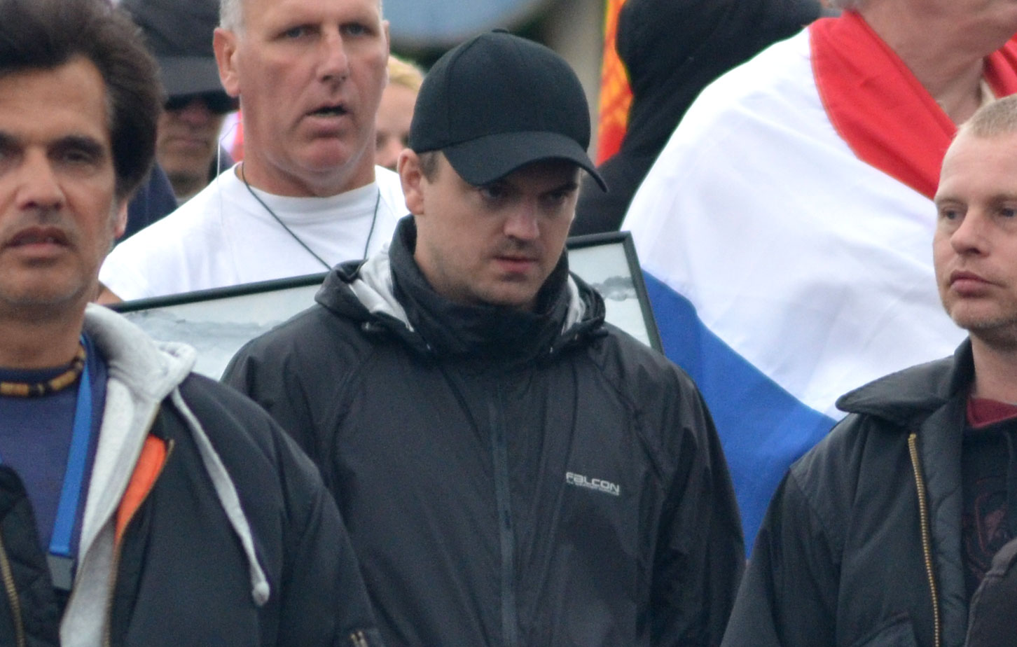 Marcel van Velzen van het internationale neonazi netwerk Blood and Honour