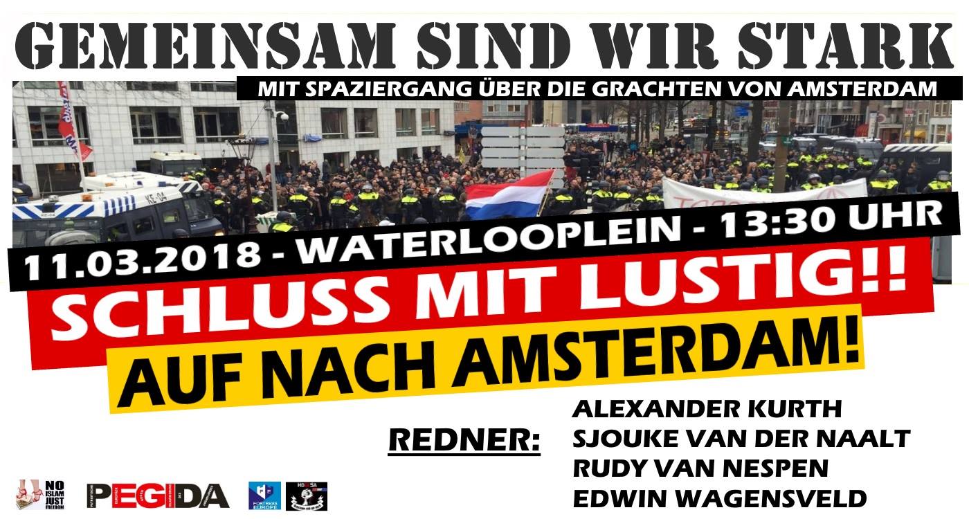 Duitse oproep voor de Pegida demonstratie